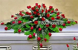 Cubre urna de rosas deluxe