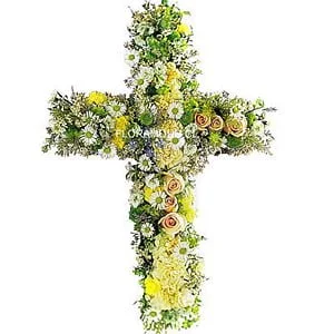 Cruz fúnebre para condolencias