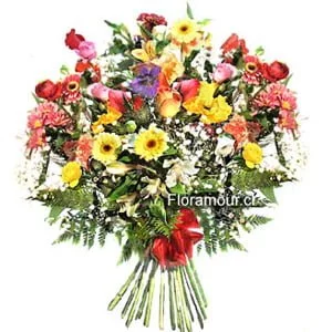 Ramo de flores primaveral extra