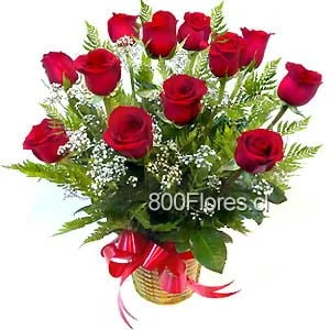 Arreglo clásico de rosas