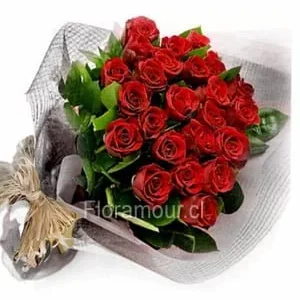 Ramo de 24 rosas ecuatorianas