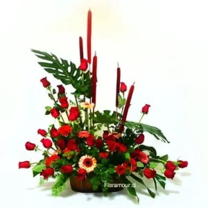 New Convention - Diseño de rosas rojas