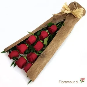 Ramo tronco canela con rosas