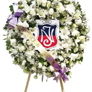 Corona de Condolencias Personalizada: Homenaje Emotivo con Envío a Domicilio