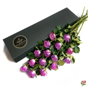 Las Lilas - Caja de 15 rosas