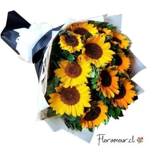 Maravillas - Ramo de 11 girasoles