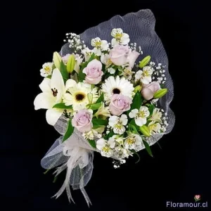 Hamburgo - Ramo de flores mixtas atadas