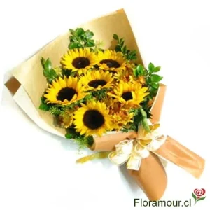 Seven - Ramo de 7 girasoles