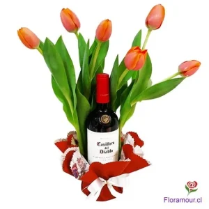 Just Because - Vino y Tulipanes
