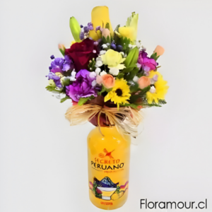 Secreto - Pisco Sour con flores