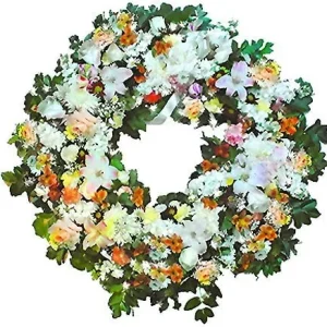 Tributo primaveral - Corona de condolencias
