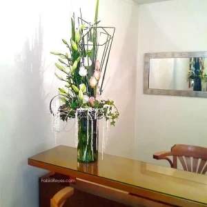 Arreglo floral para bar