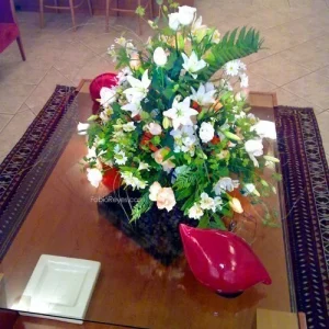 Gran centro decorativo pastel mixto
