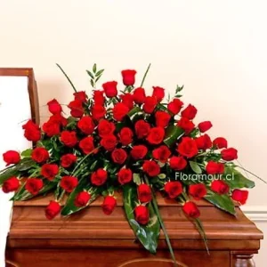 Máxima expresión - Óvalo de rosas premium