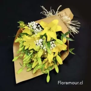 Ramo de Liliums Amarillos