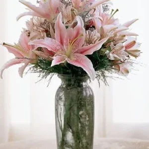 Elegant tribute in a bouquet