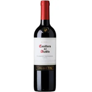 Botella de vino tinto