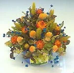 Centrito de mesa con flores secas