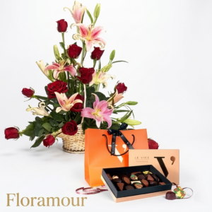 Rosas Liliums chocolates