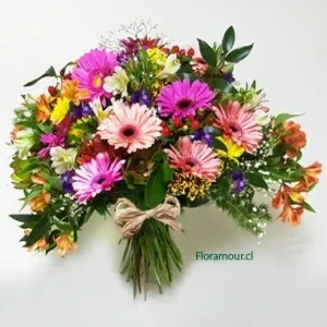 King bouquet - Ramo primaveral con gerberas