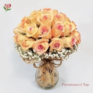 Florero de 35 rosas kompakt