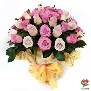 Los Andes - Gran saco de rosas pastel