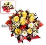 Saco spring con rosas
