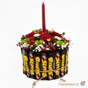 Torta de flores super 8