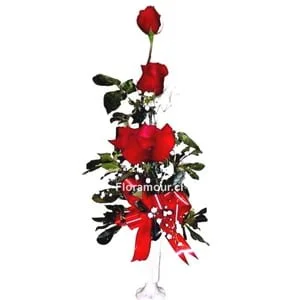 Vertical de rosas