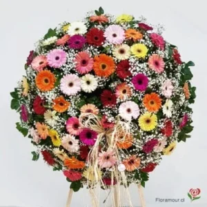 Windsor - Corona de gerberas